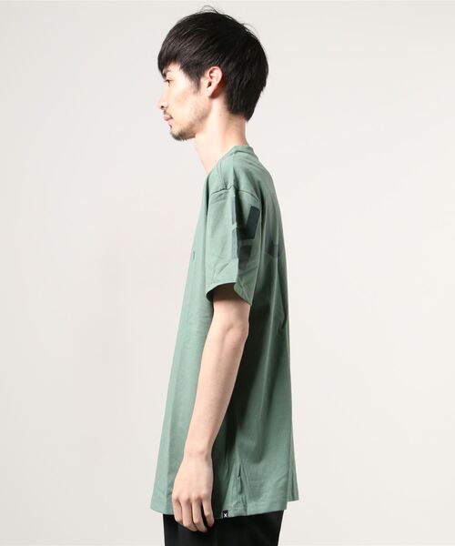Hurley （ハーレー）の「【ムラサスポーツ別注】Hurley/ハーレー ルーズシルエット　バックプリントTシャツ　 MSS2100R17（Tシャツ/カットソー・メンズ・グリーン/ホワイト/ブラウン・L/S/M）」の7枚目の写真