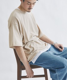 JOURNAL STANDARD | 【ボートネックニットＴ+タンクトップSET】レイヤードボートネック サマーニット(Tシャツ/カットソー)