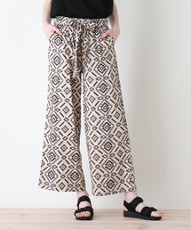 DRESKIP | Z of zampa Organic チマヨ柄イージーパンツ(その他パンツ)