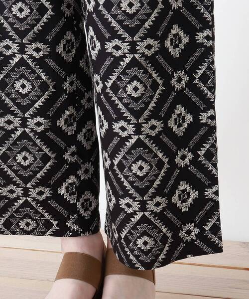 DRESKIP（ドレスキップ）の「◆Z of zampa Organic チマヨ柄イージーパンツ（その他パンツ・レディース・ベージュ系その他3/ブラック系/ネイビー系・02）」の8枚目の写真