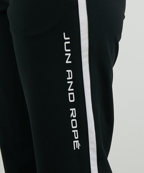 JUN&ROPE'(ジュンアンドロペ)の「【吸水速乾】配色ラインロゴテープアスレパンツ(その他パンツ・レディース・ブラック/ホワイト・M/L/S)」の13枚目の写真