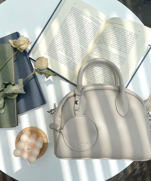 AS KNOW AS plus(アズノゥアズプラス)の「☆シグナルボストンBAG(ボストンバッグ・レディース・ブラック/ブラウン/ベージュ・FREE)」の3枚目の写真