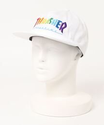 tone（トーン）の「【THRASHER/スラッシャー】RAINBOW EMBROIDERY SNAP BACK CAP(UN)（キャップ）」
