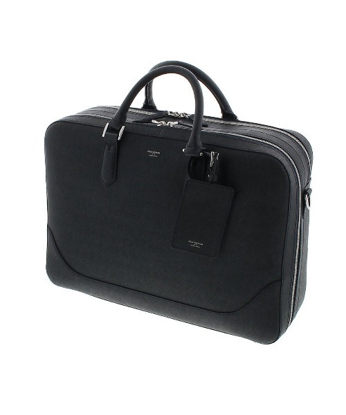 ペッレ モルビダ/PELLE MORBIDA 型押しレザー2ROOMブリーフバッグ
