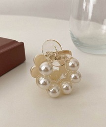 lala Born | 大粒パールヘアクリップ(バレッタ/ヘアクリップ)