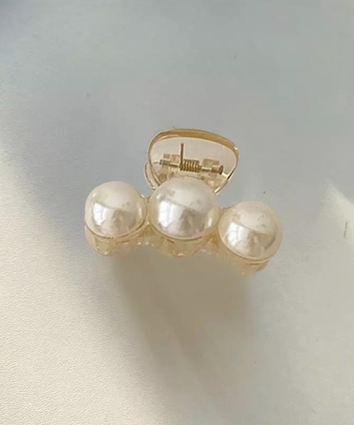 lala Born（ララボーン）の「大粒パールヘアクリップ（バレッタ/ヘアクリップ・レディース・A/B/C・FREE）」の2枚目の写真