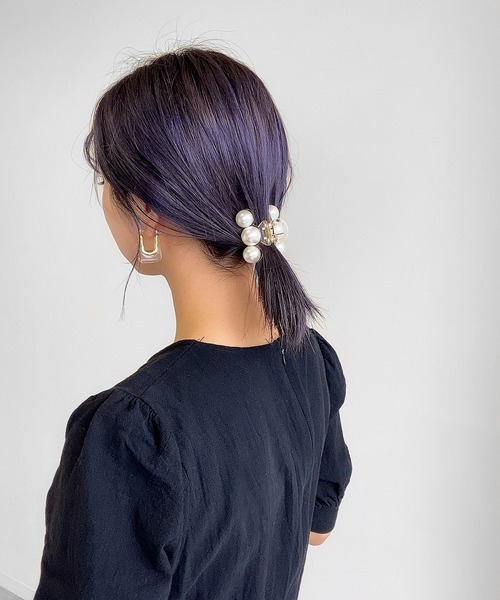 lala Born（ララボーン）の「大粒パールヘアクリップ（バレッタ/ヘアクリップ・レディース・A/B/C・FREE）」の8枚目の写真