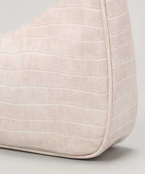 JEANASIS(ジーナシス)の「ムーンバケットバッグ/957493(ショルダーバッグ・レディース・オフホワイト/ブラウン系その他/ブラック・FREE)」の13枚目の写真