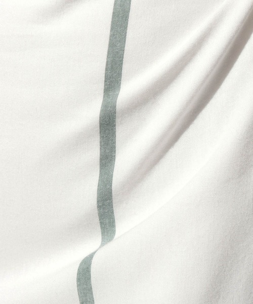BAYFLOW（ベイフロー）の「MIEコラボ/キャミワンピース（レンチング(TM)エコヴェロ(TM)繊維使用）（ワンピース・レディース・ホワイト/グリーン・SMALL/MEDIUM）」の21枚目の写真