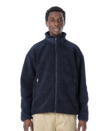 High-Neck Pile Jacket / 厚手ボア立ち襟ジャケット