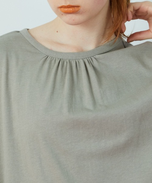 FRAPBOIS（フラボア）の「ヴォヤージュ カットワンピース（ワンピース・レディース・カーキ/ネイビー・0/1）」の6枚目の写真