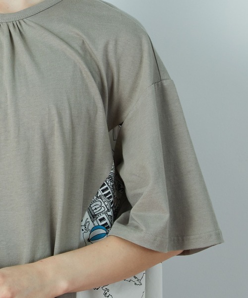 FRAPBOIS（フラボア）の「ヴォヤージュ カットワンピース（ワンピース・レディース・カーキ/ネイビー・0/1）」の7枚目の写真