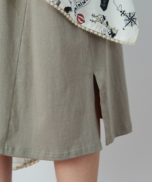 FRAPBOIS（フラボア）の「ヴォヤージュ カットワンピース（ワンピース・レディース・カーキ/ネイビー・0/1）」の10枚目の写真