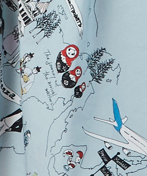 FRAPBOIS（フラボア）の「ヴォヤージュ カットワンピース（ワンピース・レディース・カーキ/ネイビー・0/1）」の11枚目の写真