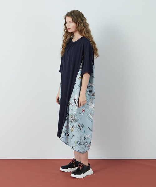 FRAPBOIS（フラボア）の「ヴォヤージュ カットワンピース（ワンピース・レディース・カーキ/ネイビー・0/1）」の17枚目の写真