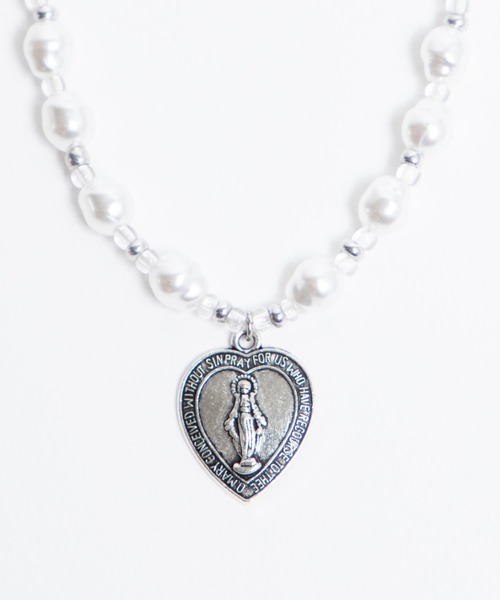 WEGO（ウィゴー）の「WEGO/モチーフビーズミックスネックレス（ネックレス・レディース・ブラック/シルバー/ゴールド/その他1/その他2・FREE）」の13枚目の写真