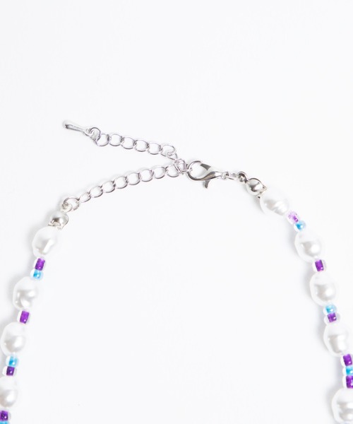 WEGO（ウィゴー）の「WEGO/モチーフビーズミックスネックレス（ネックレス・レディース・ブラック/シルバー/ゴールド/その他1/その他2・FREE）」の14枚目の写真