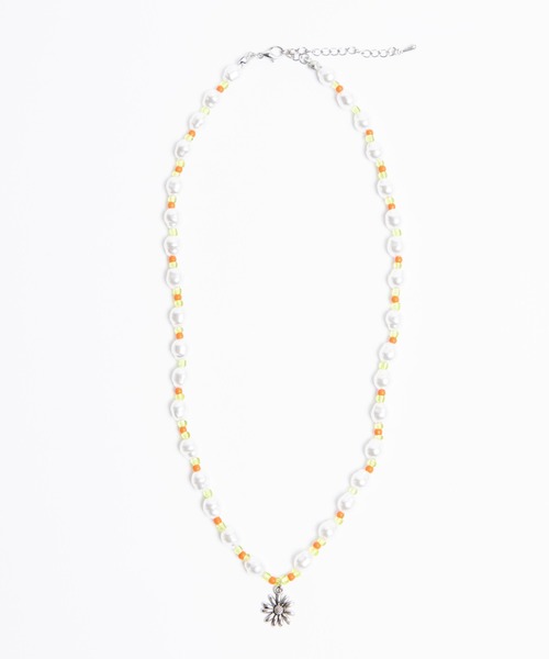 WEGO（ウィゴー）の「WEGO/モチーフビーズミックスネックレス（ネックレス・レディース・ブラック/シルバー/ゴールド/その他1/その他2・FREE）」の8枚目の写真