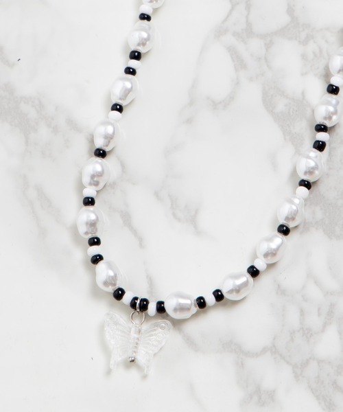 WEGO（ウィゴー）の「WEGO/モチーフビーズミックスネックレス（ネックレス・レディース・ブラック/シルバー/ゴールド/その他1/その他2・FREE）」の22枚目の写真