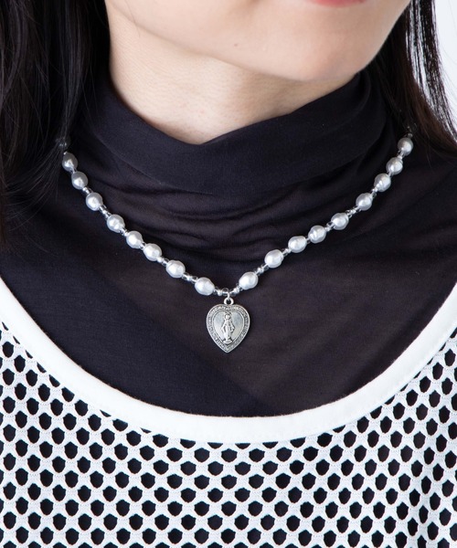 WEGO（ウィゴー）の「WEGO/モチーフビーズミックスネックレス（ネックレス・レディース・ブラック/シルバー/ゴールド/その他1/その他2・FREE）」の20枚目の写真