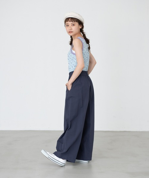 MERLOT（メルロー）の「おはな・ボーダー柄リンガータンクトップ（タンクトップ・レディース・ブルー/レッド/イエロー/パープル・FREE）」の19枚目の写真