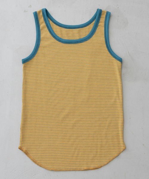 MERLOT（メルロー）の「おはな・ボーダー柄リンガータンクトップ（タンクトップ・レディース・ブルー/レッド/イエロー/パープル・FREE）」の12枚目の写真