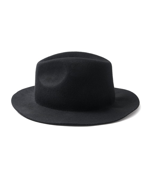 SOPHNET.(ソフネット)の「SOFT FELT HAT(ハット・メンズ・ブラック・MEDIUM/LARGE)」の4枚目の写真