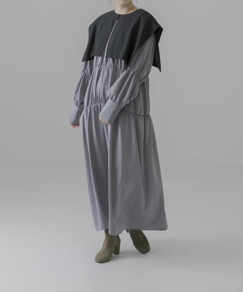 LAATO（ラート）の「NEGLIGEE ONE-PIECE（ドレス・レディース・グレー/ブラウン/ブラック・FREE）」の12枚目の写真