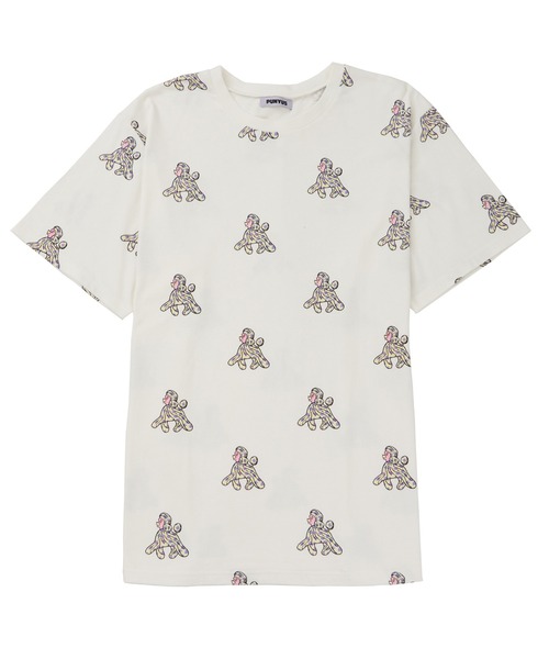 PUNYUS（プニュズ）の「プードル柄Ｔシャツ（Tシャツ/カットソー・レディース・ピンク/イエロー/ホワイト・4/3）」の13枚目の写真