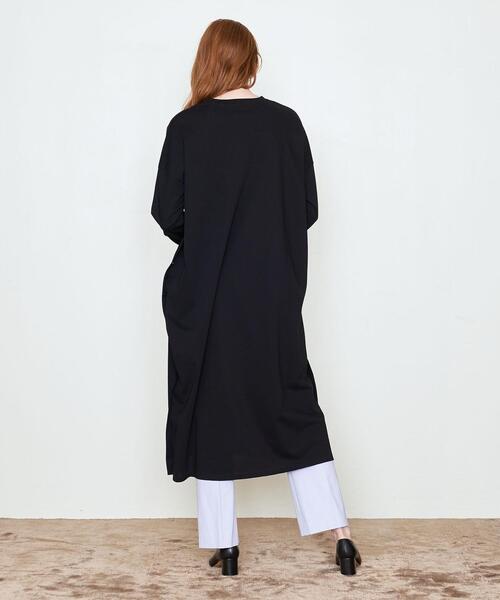 AEWEN MATOPH（イウエン マトフ）の「＜AEWEN MATOPH（イウエン マトフ）＞ウエストボタン カットソーワンピース◆（ワンピース・レディース・ホワイト/ブラック・FREE）」の8枚目の写真