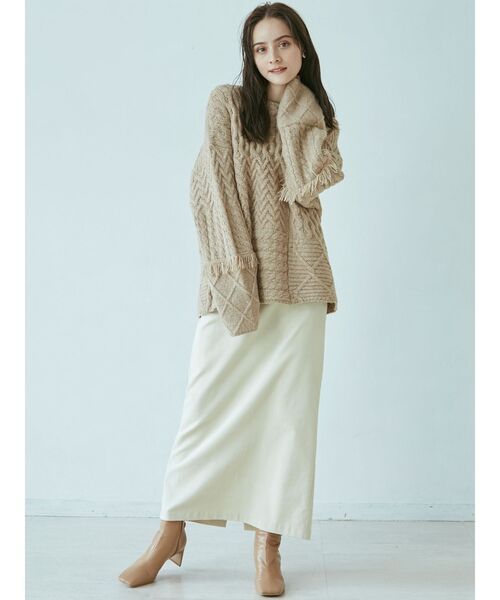 LAGUNAMOON(ラグナムーン)の「コーデュロイタイトスカート(スカート・レディース・ホワイト/チャコールグレー/ブラック・SMALL/MEDIUM)」の19枚目の写真