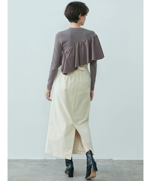 LAGUNAMOON(ラグナムーン)の「コーデュロイタイトスカート(スカート・レディース・ホワイト/チャコールグレー/ブラック・SMALL/MEDIUM)」の20枚目の写真