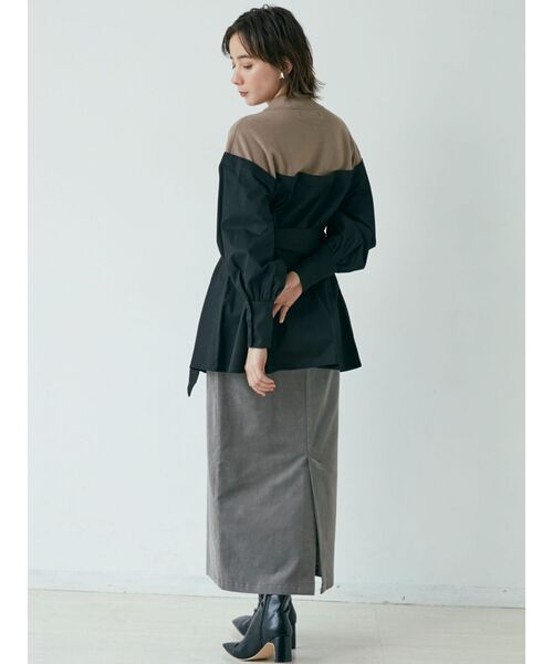 LAGUNAMOON(ラグナムーン)の「コーデュロイタイトスカート(スカート・レディース・ホワイト/チャコールグレー/ブラック・SMALL/MEDIUM)」の9枚目の写真