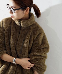 ECOPEL ソフトフリースファーブルゾン◆