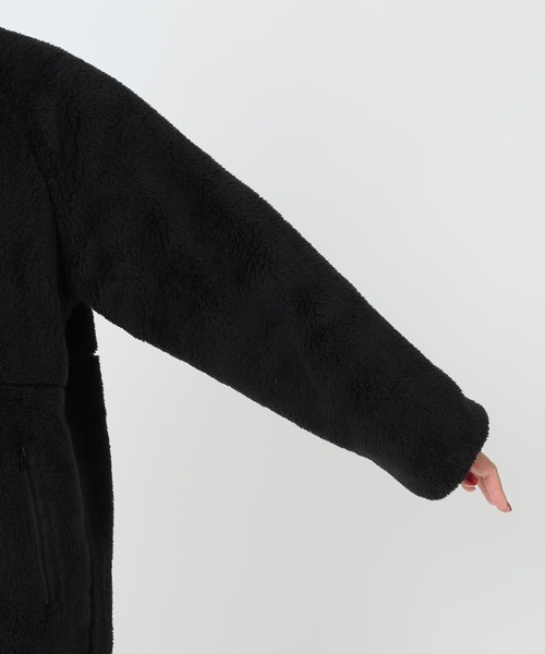 JOURNAL STANDARD(ジャーナルスタンダード)の「ECOPEL ソフトフリースファーブルゾン◆(ブルゾン・レディース・ブラウン/ブラック/ナチュラル・SMALL/MEDIUM)」の5枚目の写真