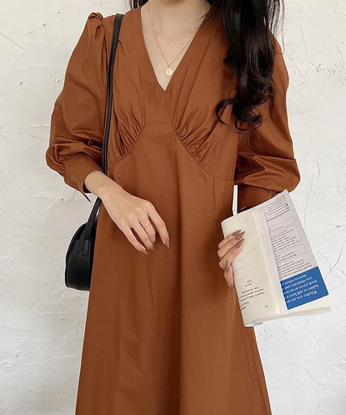 お手頃価格のbifrost ビフレスト のワンピース 胸元ギャザーワンピース Giy21s686 をセール価格で購入できます Doula ワンピース ドレス ワンピース胸元ギャザーワンピース いラインアップ の