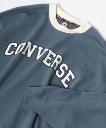 CONVERSE(コンバース)カレッジロゴプリント スウェットトップス/長袖 無地 プルオーバートレーナー/メンズ レディース