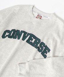 CONVERSE | CONVERS◆ビッグシルエット カレッジロゴプリントスウェットトレーナー(スウェット)