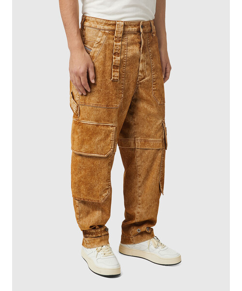 DIESEL（ディーゼル）の「FW21 メンズ デニムパンツ ジョグジーンズ テーパード カラー（デニムパンツ・メンズ・アッシュブラウン・28inch/30inch/26inch/36inch/32inch/34inch）」の7枚目の写真