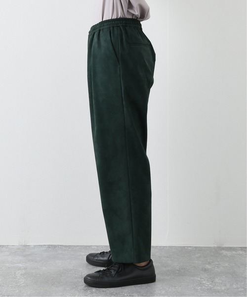 EDIFICE LA BOUCLE（エディフィスラブークル）の「【LA BOUCLE / ラブークル】1タックイージー フェイクスエード パンツ（その他パンツ・メンズ・アイボリー/ウッド/グリーン系その他・1/2/3）」の6枚目の写真