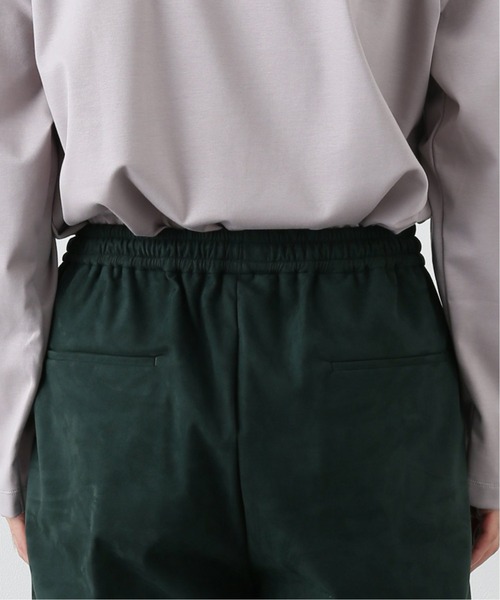 EDIFICE LA BOUCLE（エディフィスラブークル）の「【LA BOUCLE / ラブークル】1タックイージー フェイクスエード パンツ（その他パンツ・メンズ・アイボリー/ウッド/グリーン系その他・1/2/3）」の9枚目の写真