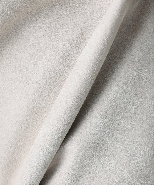 EDIFICE LA BOUCLE（エディフィスラブークル）の「【LA BOUCLE / ラブークル】1タックイージー フェイクスエード パンツ（その他パンツ・メンズ・アイボリー/ウッド/グリーン系その他・1/2/3）」の15枚目の写真