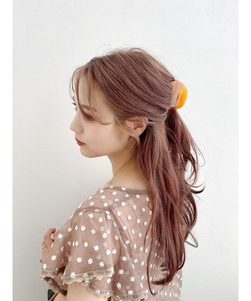 JUMELLE(ジュメロ)の「MILAクリップ(バレッタ/ヘアクリップ・レディース・ブラウン・FREE)」の5枚目の写真