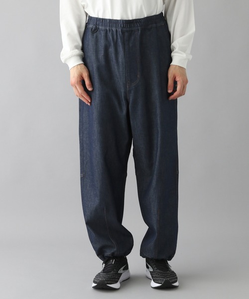 NUMERALS（ヌメラルズ）の「[NUMERALS]イージーバギーデニム（デニムパンツ・メンズ・ネイビー・MEDIUM/LARGE）」の4枚目の写真