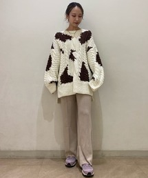 emmi | 【emmi atelier】インサイドスリットポンチパンツ(その他パンツ)