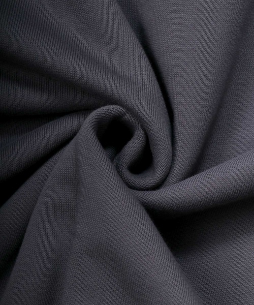 SITRY(シトリー)の「wide silhouette china sweat shirt/ワイドシルエット チャイナ スウェット シャツ/トレーナー(スウェット・メンズ・オフホワイト/ブルーグレー/チャコールグレー・M/L)」の9枚目の写真