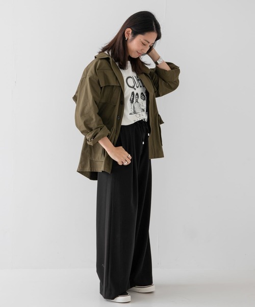 ARMY TWILL(アーミーツイル)の「ARMY TWILL Rip Stop Fatigue Jacket(ミリタリージャケット・メンズ・ブラック/カーキ・MEDIUM/LARGE)」の4枚目の写真