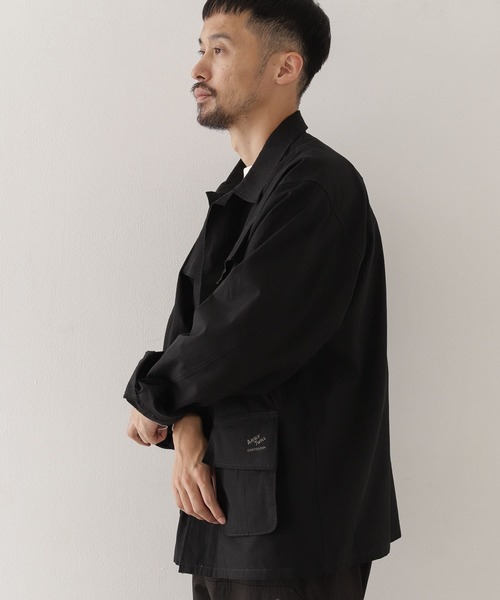 ARMY TWILL(アーミーツイル)の「ARMY TWILL Rip Stop Fatigue Jacket(ミリタリージャケット・メンズ・ブラック/カーキ・MEDIUM/LARGE)」の6枚目の写真