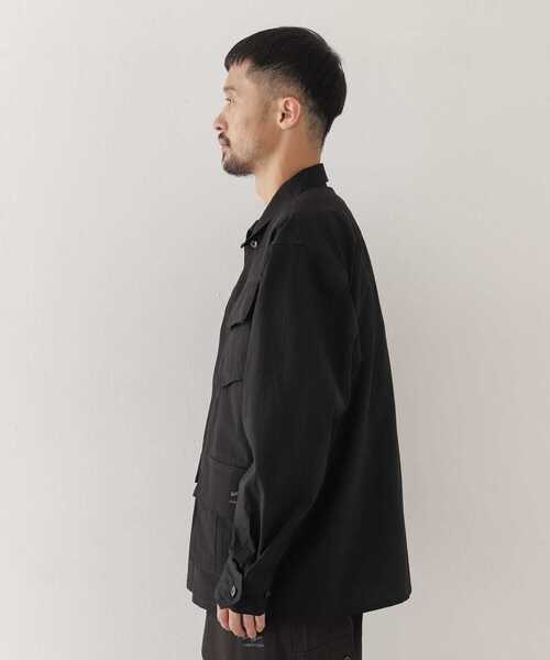 ARMY TWILL(アーミーツイル)の「ARMY TWILL Rip Stop Fatigue Jacket(ミリタリージャケット・メンズ・ブラック/カーキ・MEDIUM/LARGE)」の10枚目の写真