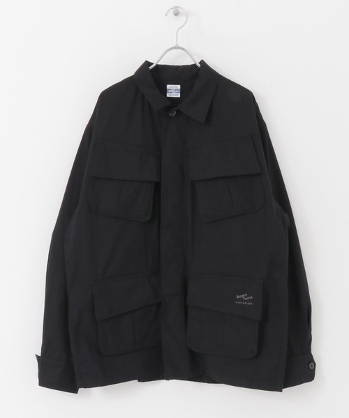 ARMY TWILL(アーミーツイル)の「ARMY TWILL Rip Stop Fatigue Jacket(ミリタリージャケット・メンズ・ブラック/カーキ・MEDIUM/LARGE)」の13枚目の写真